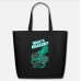 Cute Octopus Black Eco-Friendly Tote Bag